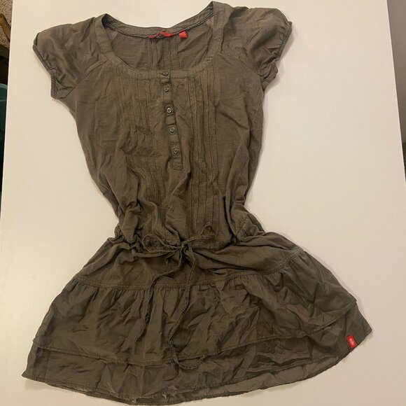 EDC Green Summer Dress - Picture 1 of 2